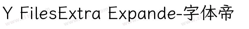 Y FilesExtra Expande字体转换